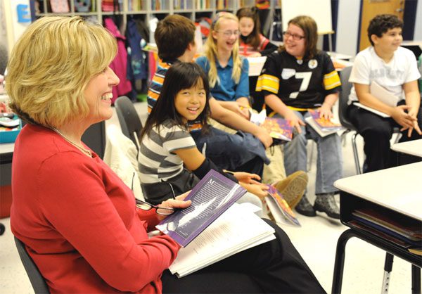Debra Wilkins, 2011 Cynthia M. Barry Touchstones Teacher of the Year